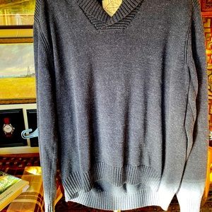 St John shawl collar pullover sweater